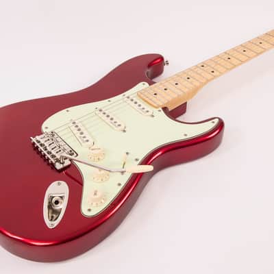 Vintage V6JVCAR Candy Apple Red John Verity Signature Electric Guitar image 5