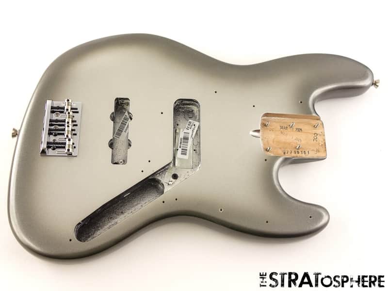 Fender American Professional II Jazz Bass BODY + HARDWARE J Mercury image 1
