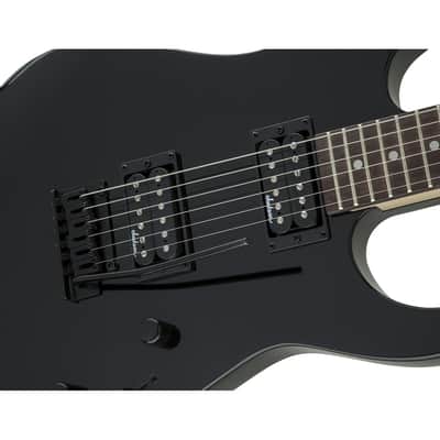 Used Jackson JS Series Dinky JS11 - Gloss Black w/Amaranth FB image 7