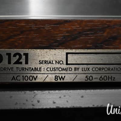 Luxman PD121 Turntable Record Player Direct Drive in Very Good Condition image 16