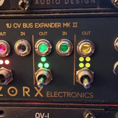 ZORX Electronics 1U CV Bus Expander MK II for Eurorack Modular Synthesizer synth analog Buffered Mult image 5