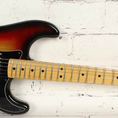 1977 Fender Stratocaster Sunburst Electric Guitar w/ Original Case image 6