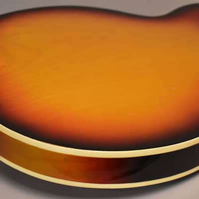 1970s Aria Diamond 5102T Hollowbody Electric Guitar Sunburst MIJ image 15