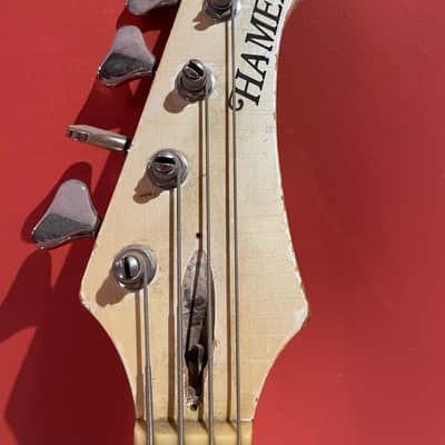 Hamer USA Cruise Bass 1982 - Pearlescent Ivory image 7