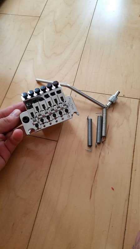 Floyd Rose Pro 1000  Chrome 37mm Block image 1