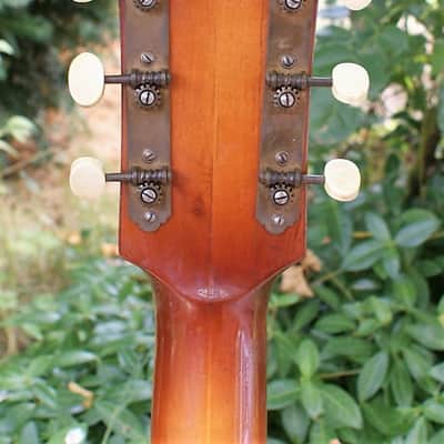 Beautiful True Vintage All Original 1956 Hofner Congress Archtop Guitar, Brunette Sunburst & OHC image 14