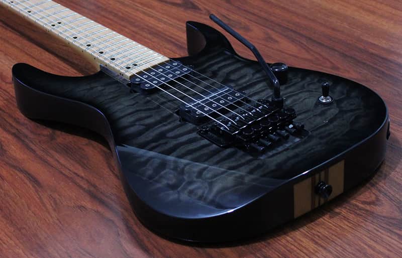Halo Merus 6 String 3/4 Size Guitar DiMarzio Liquifire Crunchlab Floyd Rose Tremolo B-Stock image 1