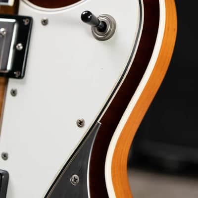 Novo Dealer Limited Miris JHH Semi-Hollow Electric Guitar - Amber Burst with Gig Bag image 14