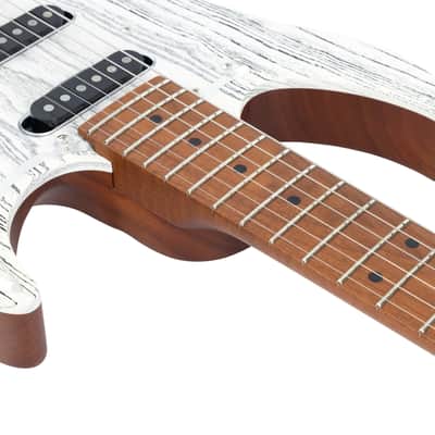 Vola Guitars OZ ROA Sand Blasted White MC Neck White MIJ image 6