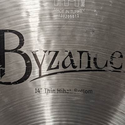 Meinl 14" Byzance Traditional Thin Hi-Hat (Pair) 2001 - Present - Traditional image 9