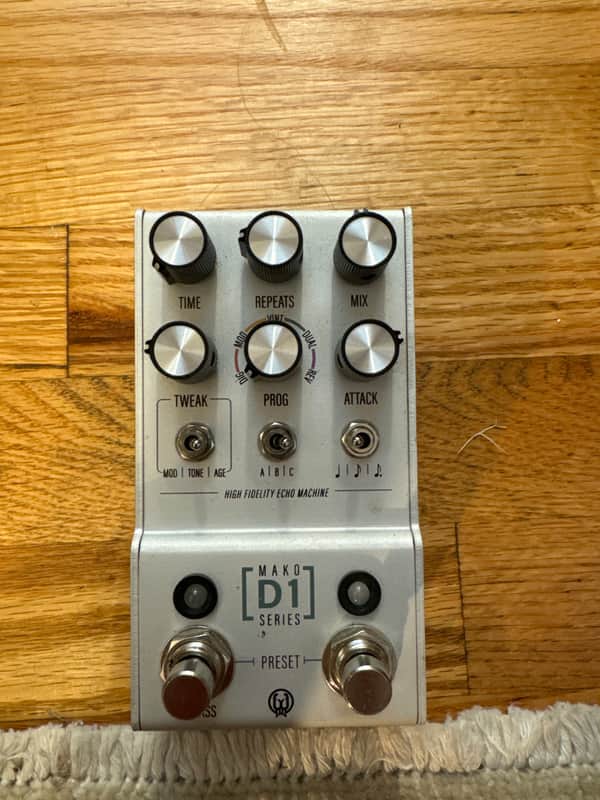 Walrus Audio Mako D1 High-Fidelity Stereo Delay 2020 - Silver image 1