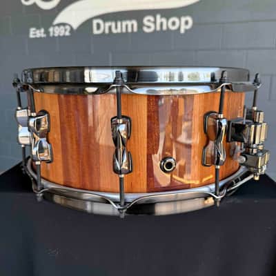 ~RARE!~ Joshua Tree Percussion Stave Jatoba & Cherry 6x14 Snare Drum (Rm 4) image 2