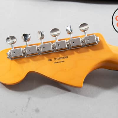 2022 Fender Japan FSR Traditional 60s Jaguar – Black w/ Gold Anodized Guard (Ishibashi Exclusive) image 8