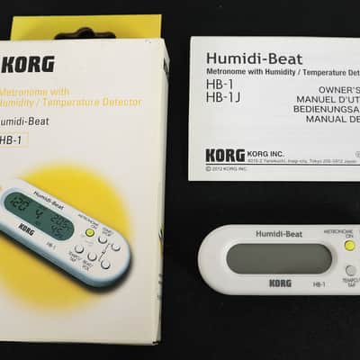 Korg HB-1 Humidi-Beat Guitar Musical Instrument Metronome and Humidity Detector image 1