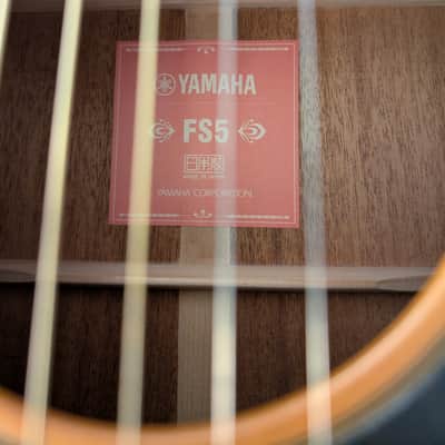 Yamaha FS5 Red Label Concert pre-full gloss era / Natural (w/setup) image 12