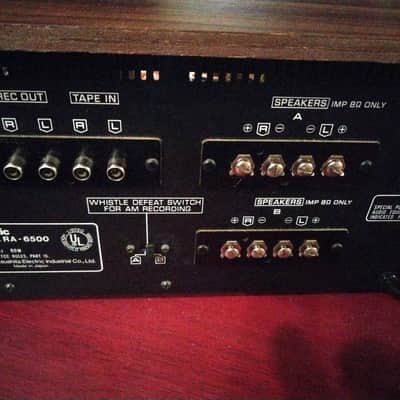 Panasonic  RA-6500 1978 Bronze look with wood body image 19