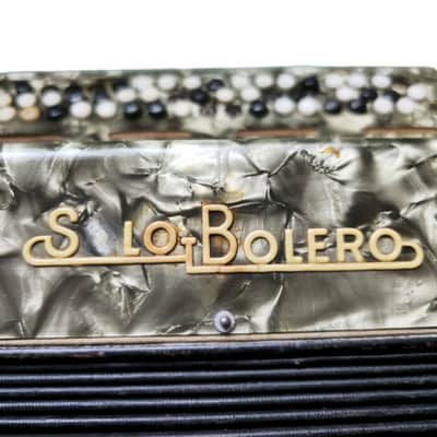 WWII German Button Accordion Solo Bolero 1939-1945 Rare Trophy Italy or Germany image 9