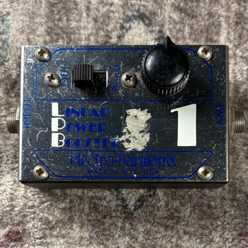 1980s Electro-Harmonix LPB1 Linear Power Booster Vintage Overdrive Distortion Guitar Effect Unit! image 1