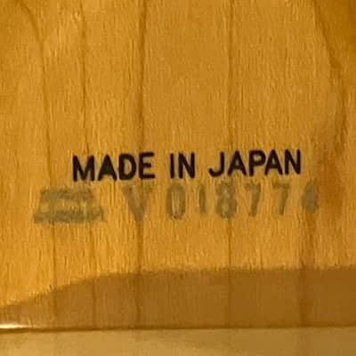 1996 Fender Stratocaster Electric Guitar 50th Anniversary Issue 1956-1996 with Hard Shell Case Made in Japan image 12