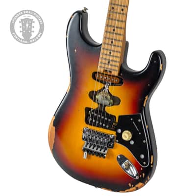 New EVH Limited Edition Relic Series Frankenstein "Frankie" Vintage Sunburst #EVH2114799 image 1