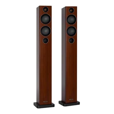 Monitor Audio Radius 270 Slim Floorstanding Speakers (New - In Box) - Walnut image 3