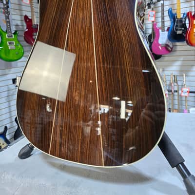 Martin D-35 Left-Handed Acoustic Guitar - Natural w/OHSC & PLEK*D #474 image 8