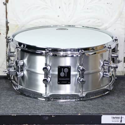 Sonor Kompressor Aluminium Snare Drum 14X6.5in image 1