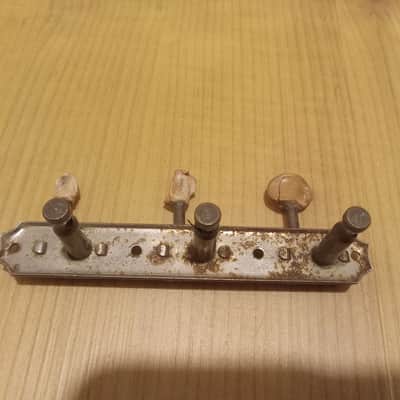 Vintage 1950's/1960's Kluson Single Line Treble Side Tuner Strip! image 3