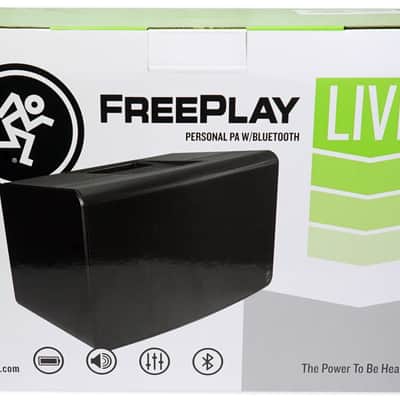 Mackie FreePlay LIVE 6" Rechargeable DJ PA Speaker+Bluetooth+Se Electronics Mic image 20