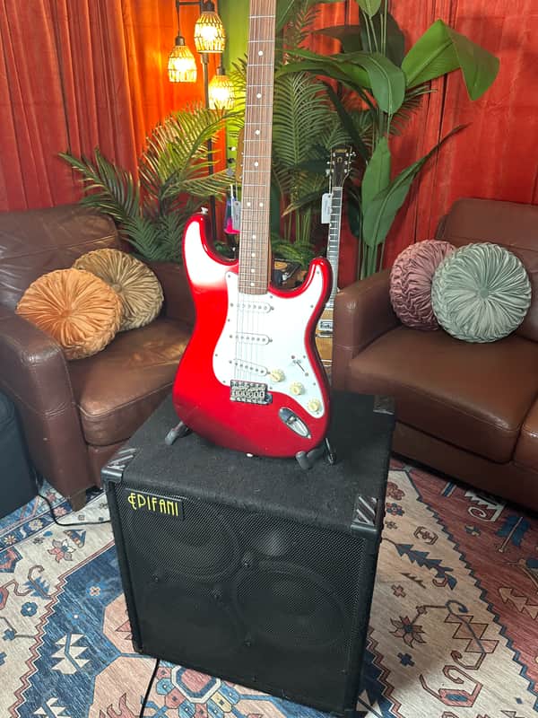 Fender Stratocaster ST-45 2007-2010 - Candy Apple Red image 1