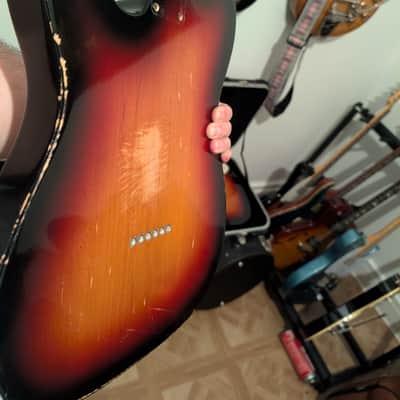 Fender Highway One Telecaster LOADED BODY Only 3-Color Sunburst image 6