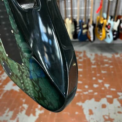 Ibanez 1991 Jem77 Steve Vai Bfp Blue First Year True Vintage image 9