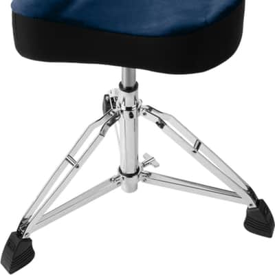 Gator GP-DTH-ASD Percussion Saddle Drum Throne, Blue image 4