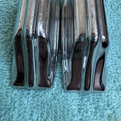Rogers Lot of 8 Beavertail Vintage Cleveland era Tom Drum Lugs Lot #1 60s - Chrome image 12