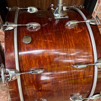 Gretsch 1979 Drop G Walnut 24-13-14-18 Drum Set image 7