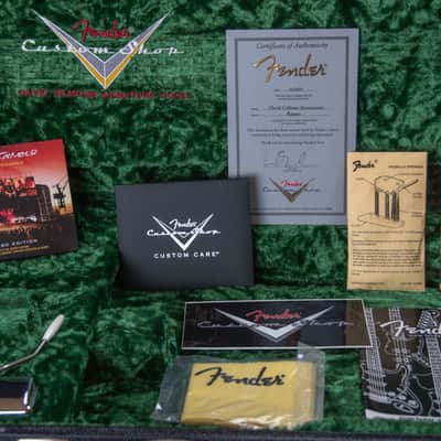 Fender Custom Shop David Gilmour Stratocaster NOS 2008 - 2021 - Black over 3-Color Sunburst image 8