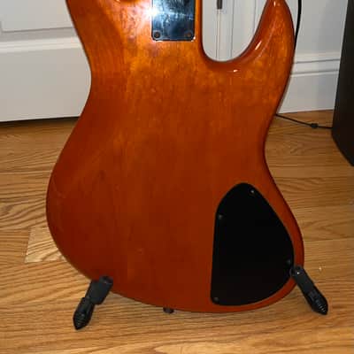 Fodera NYC Empire Bass Left Handed 1998p Orange Burst image 8