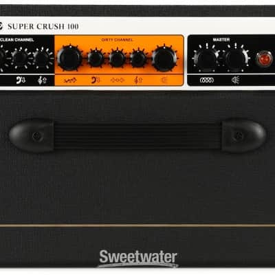 Orange Super Crush 100 - 100-watt Solid-state 1x12-inch Combo - Black (SC100CBlkd1) image 6