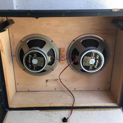 Marshall model #2045 (1968-1972 ) Black 2 x 12 Cabinet/Jon Sidel Collection image 10