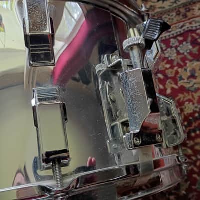 Vintage Remo 14x8 Quadra 80s - Chrome image 5