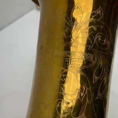 Buescher Vintage True Tone Baritone Saxophone 1927-1928 S/N 224362 MII All Original image 5
