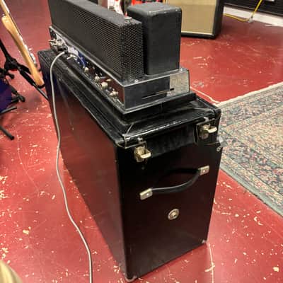 1966 Ampeg B-12XT Portaflex 2-Channel 50-Watt 2x12" Fliptop Guitar Combo Black image 6