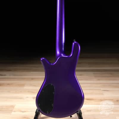 Spector NS Ethos HP 5 String Bass Guitar w/ Gigbag – Plum Crazy Gloss image 7