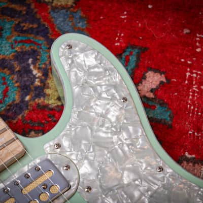 FENDER USA FSR Parallel Universe II Magico Telecaster "Trans Surf Green + Maple" (2020) image 7