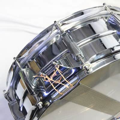 LUDWIG LM400 Supraphonic 14x5 RADIC Supraphonic Snare Drum [3437955] (02/13) image 4