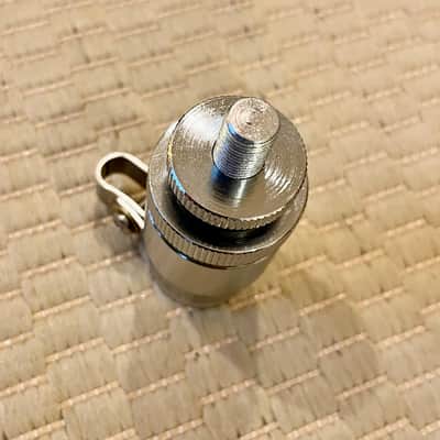 Custom RCA 77D Ribbon Microphone Reproduction Yoke w/ Shockmount & Hardware 2022 - Chrome image 5