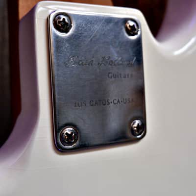 Keith Holland J Bass-ANS #1315 - Vintage White image 16