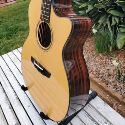 Goodall Concert Jumbo Cutaway - Master Italian Spruce over Macassar Ebony *Nice Upgraded* image 5