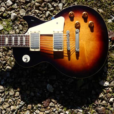 Burny RLG-50 Singlecut 1980s Tobaccoburst image 8