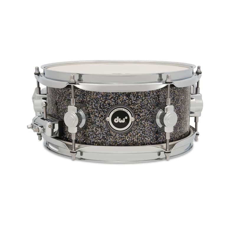 DW DWe Electronic/Acoustic Snare Drum 10x5 Black Galaxy image 1